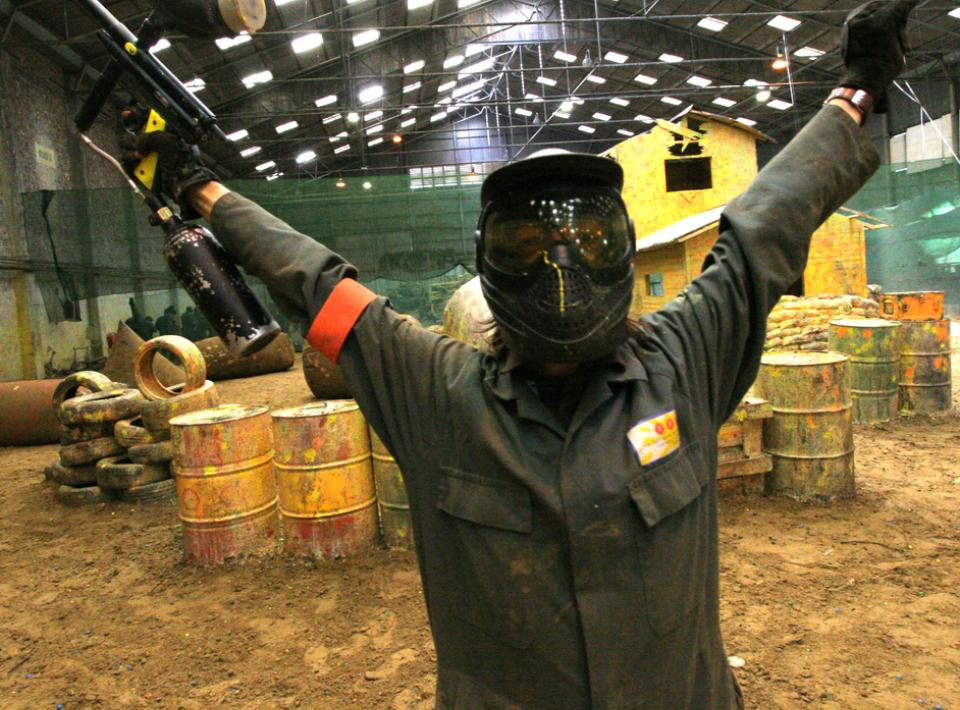 Paintball Indoor Including All Equipment