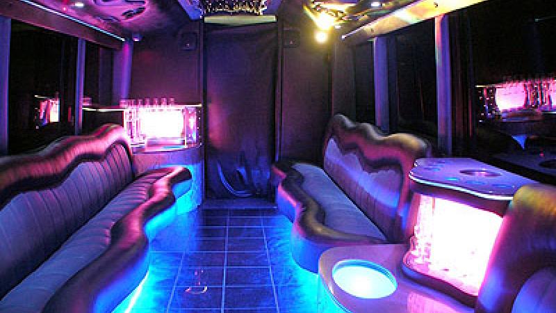 Enjoy ride in trendy party bus
